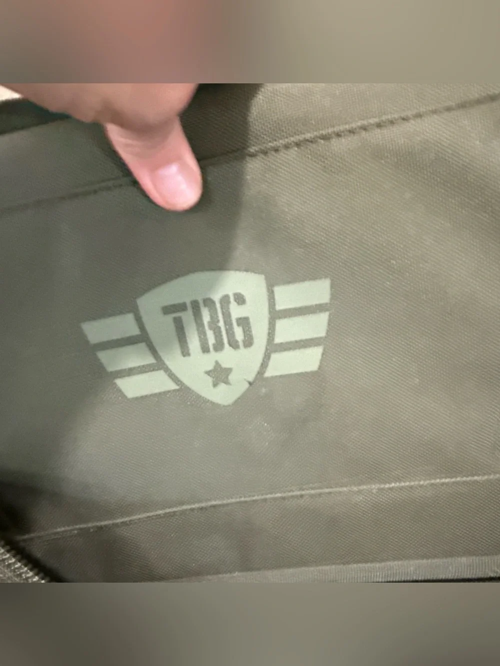 New Army Green Tactical DiaperBag for Men with changing pad
